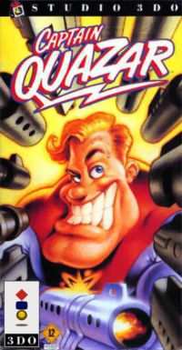 Captain Quazar 3DO US box art